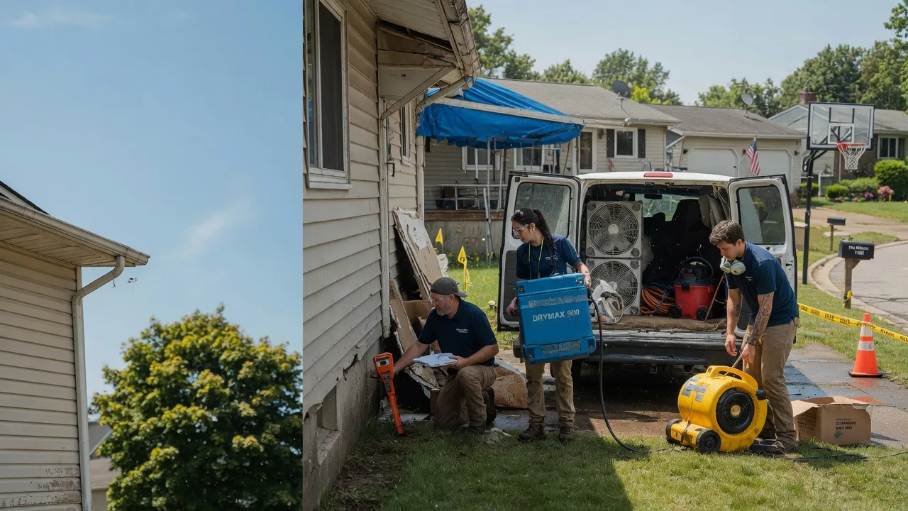 Ceiling Leak Cleanup in Deloit, IA near me