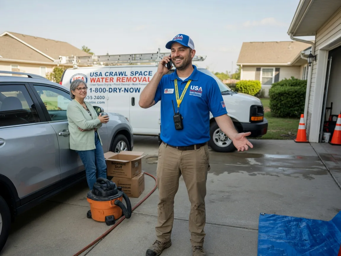 Crawl Space Water Removal Deloit, IA FAQs